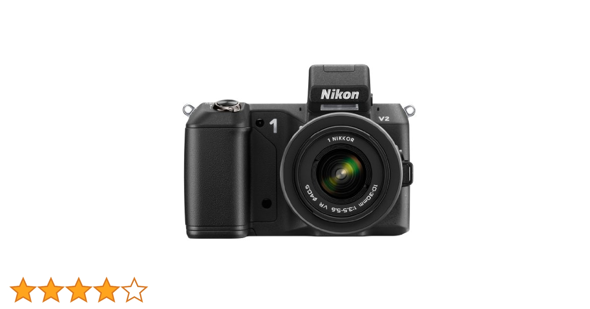 美品 Nikon 1 V2 ミラーレスカメラ ブラック ① Amazon | Nikon ミラーレス一眼 Nikon 1 V2 ダブルレンズキット